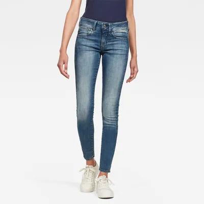 Productafbeelding van G-STAR RAW dames jeans, model Lynn, super skinny fit