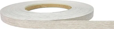 Produktbild von Kantenumleimer 2x500 cm - Eiche Kalk - Melamin Kantenband mit Schmelzkleber für stabile Möbelkanten - Umleimer für Schutz und dekorativen Abschluss von Möbelplatten - Furnierband zum Aufbügeln