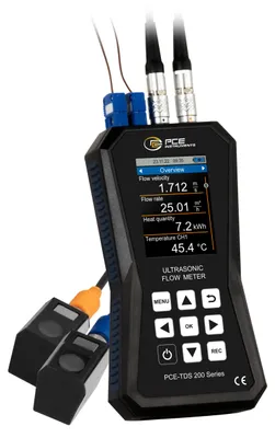 Produktbild von PCE Instruments Ultraschall-Durchflussmessgerät PCE-TDS 200+ S