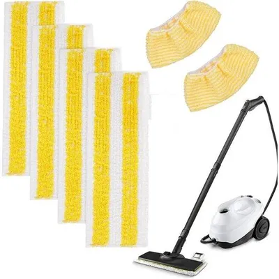 Produktbild von Famanu Mikrofasertuchset für Dampfreiniger - 6-teilig