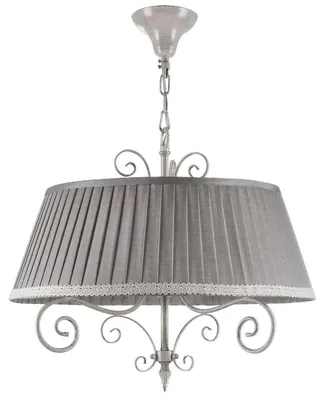 Obrázek produktu pro Casa Padrino Barokní lustr Antique Beige / Grey Ø 50 x V. 44 cm - Barokní a secesní nábytek