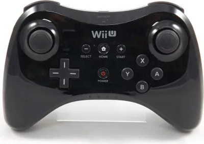 Obrázek produktu pro Nintendo 2310866, Gamepad, Nintendo Wii U, Tlačítko napájení, Tlačítko domů, Tlačítko Vybrat, Tlačítko Start, Bezdrátový, RF, Černá