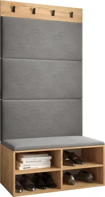 Produktbild von Garderobe MIRO Set 2 mit gepolsterten Paneelen Industrial Design