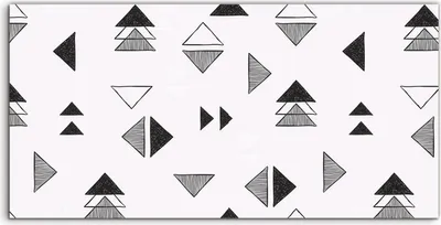 Produktbild von Coloray Glasbild 140x70  Wandbild Glasbilder Dreiecks wand modernes geometrisches