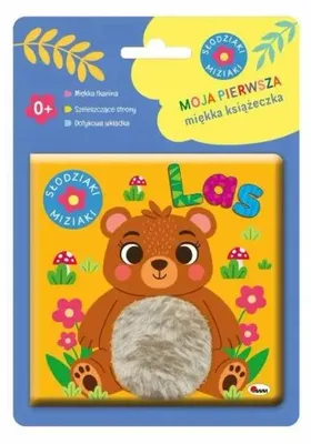 Obrázek produktu pro Měkká sensorycká knížka. Zvířátka Miziaki. Les – kolektivní dílo