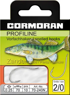 Obrázok produktu pre Nadväzec Cormoran Profiline s háčikom 240 N - veľkosť 1/0 - 0,25 mm