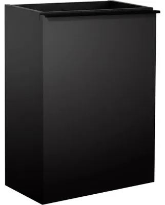 Image de CERANO - Meuble sous-vasque pour WC Zola - noir mat - 39,5 x 52,5 x 23,5 cm
