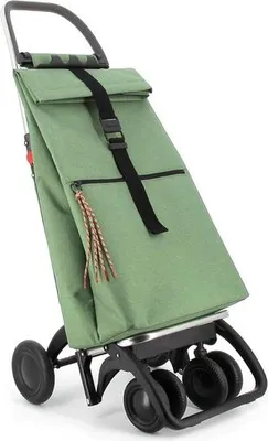 Image de Rolser Chariot de courses Big Tweed - Cadre aluminium pliable avec roues avant rotatives - Capacité 44L Rolser Chariot de courses Big Tweed - Cadre aluminium pliable avec roues avant rotatives - Capacité 44L