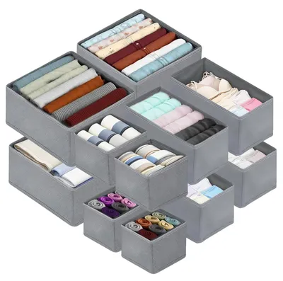 Productafbeelding van Set van 12 Opbergdozen voor Ondergoed en Kleding