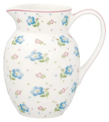 Produktbild von GreenGate Krug Rosalia Weiß 0,5 L