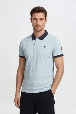 Immagine prodotto di BLEND BHRalf: Polo da uomo, camicia polo con colletto a coste, 100% cotone, vestibilità regular, Immagine generata dall'IA