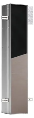 Immagine prodotto di asis modules plus, module WC encastré, 803 mm, compartiments pour rouleau de réserve ou boîte pour lingettes humides, papier toilette, ensemble de brosse de toilette intégré, ouverture à gauche, sortie latérale du papier, 975611000, 975611000