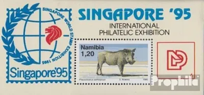 Produktbild von Briefmarken Namibia - Südwestafrika 1995 Mi Block23 (kompl.Ausg.) postfrisch Briefmarkenausstellung