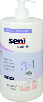 Zdjęcie produktu dla Seni care krem myjący 3w1 z mocznikiem, 1000 ml