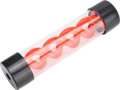 Obrázok produktu pre Nádrž na vodu 200MM so závitom G1/4 pre chladič PC stolného počítača PríslušenstvoČervená