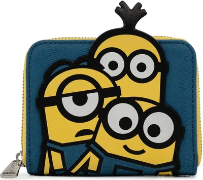 Produktbild von Loungefly Minions by Loungefly Geldbeutel Triple Minion Bello LF-DMWA0003