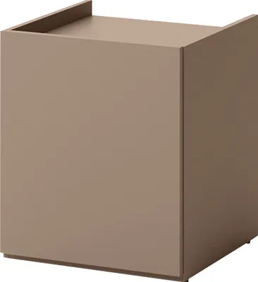 Produktbild von MIRJAN24 Nachttisch Sigma 1D SG15, Nachtschrank mit Drehtür, Jugendzimmer Kollektion (Farbe: Trüffel)