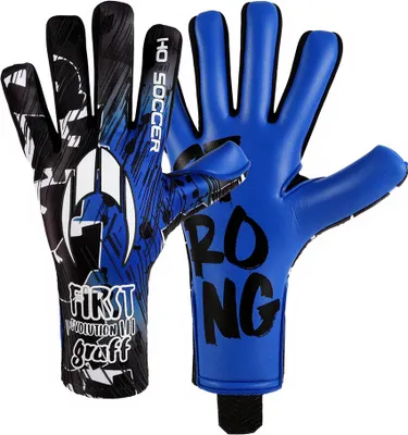 Immagine prodotto di Guanti da portiere Ho Soccer First Evolution Iii Ng Blu, Nero 8 Blu, Nero 8