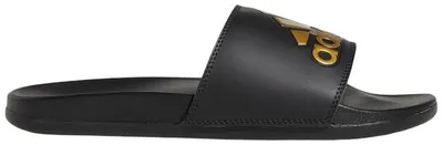 Produktbild von adidas Adilette Comfort Slides Core Black Gold Metallic - EU 48.5