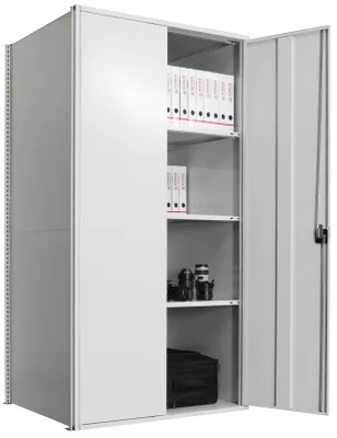 Produktbild von Flügeltürschrank - Grundregal - 2000x1000x1000 mm, Typ 250 kg