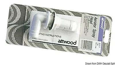 Produktbild von ATTWOOD spray Kopf Osculati 16.412.53