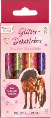 Produktbild von Coppenrath Verlag GmbH & Co.KG Glitzer-Dekokleber - Pferdefreunde 5
