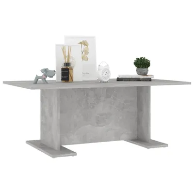 Produktbild von "2026 Aktion"Couchtisch - CLORIS - Wohnzimmertisch - Robust und langlebig - Betongrau 103,5x60x40 cm Holzwerkstoff - NeuMöbel7881286