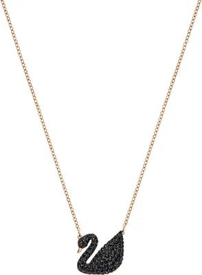 Produktbild von Swarovski 5204134 Kette mit Anhänger Iconic Swan Rosè