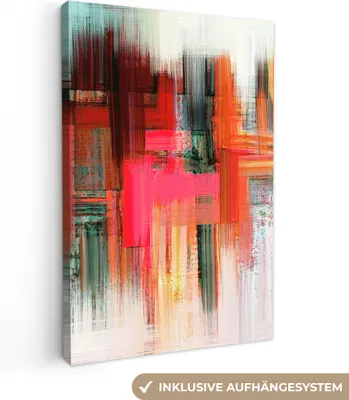 Obrázok produktu pre MuchoWow® - Plátno - Olejomaľba - Abstraktný obraz, nástenný obraz, nástenné dekorácie, obývacia izba, 60x90cm