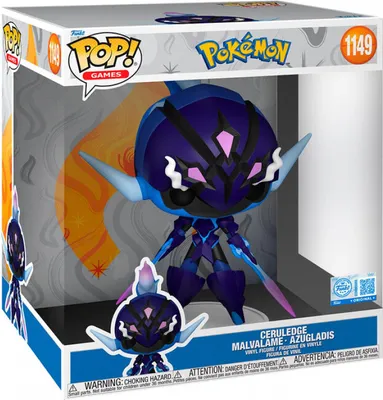 Produktbild von FUNKO POP! Vinyl Figur Games Pokemon Ceruledge Azugladis 1149 25cm Special