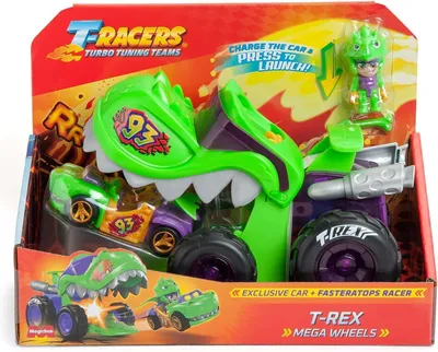 Zdjęcie produktu dla Ptrsp116In00 T-Recers Mega Wheels T Rex, Pojazd