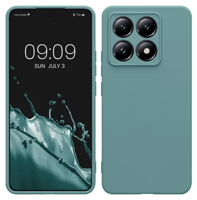 Produktbild von kwmobile Handyhülle für Xiaomi 14T Hülle - weiches Handy Silikon Case - Schutzhülle Cover - Arctic Night