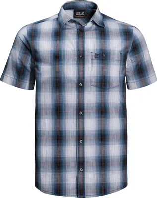 Produktbild von JACK WOLFSKIN HOT CHILI SHIRT M 7881 night blue checks M
