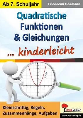 Image de Quadratische Funktionen und Gleichungen kinderleicht