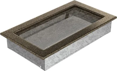 Obrázok produktu pre Vetracia krytina 17x30 čierna a zlatá