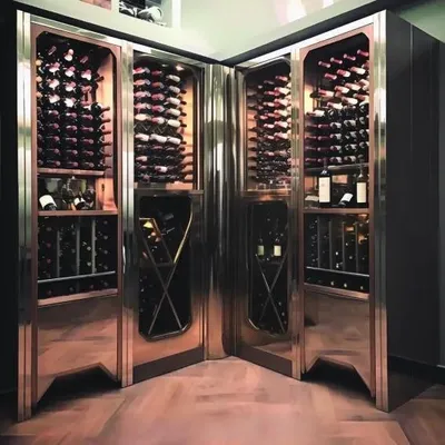 Produktbild von Weinschrank Weinkühler Wein-Schrank Weinmöbel Weinständer Weinmöbel