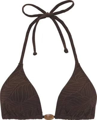 Produktbild von LASCANA Triangel-Bikini-Top Fay braun Größe 42 Cup A/B