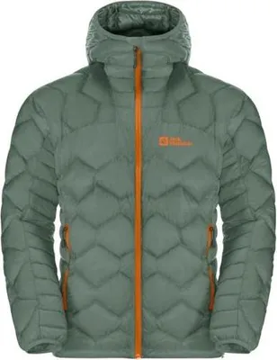 Produktbild von Jack Wolfskin Herren Alpspitze Down Hoody hedge green M