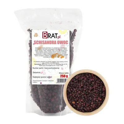 Zdjęcie produktu dla Schisandra 250g Brat.pl