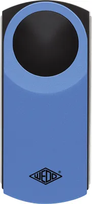 Image de WEDO 271 7603 Loupe rectangulaire SWING-IT avec éclairage LED,bleu métallique