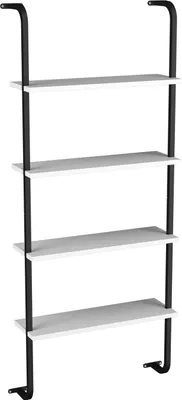 Produktbild von Træhylde hængende | Pladsbesparende hylde | Mål: H. 150 x B. 64 x D. 20 cm | Elegant hyldeophæng | Opbevaringshylde | Bogreol | Vægplade - Insasi 4