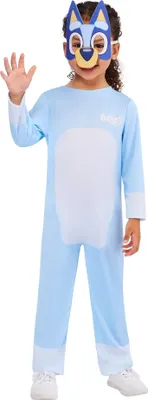 Image de Bluey - Costume classique pour enfants Set BN6433 (104) (bleu ciel)
