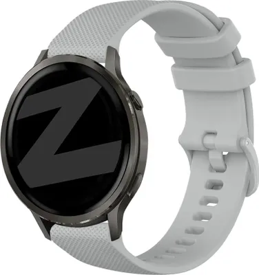 Produktbild von Bandz Silikonarmband „Premium“, geeignet für Garmin Vivoactive 4 / Garmin Venu 4 – 45 mm / Garmin Venu 3 / Garmin Venu 2 – Weiß
