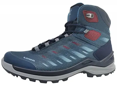 Image de Chaussures de sport Lowa FERROX GTX MID Ws, chaussures de randonnée pour hommes, couleur bleue, pour un usage quotidien
