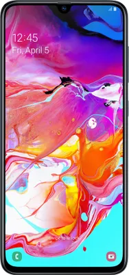 Produktbild von Samsung Smartphone Galaxy A70 A705F, 128GB, LTE/4G, Android, 6GB RAM, schwarz