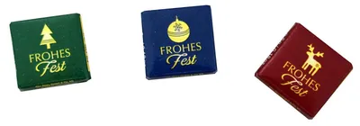 Produktbild von Storz Täfelchen 'Frohe Weihnachten' 100er