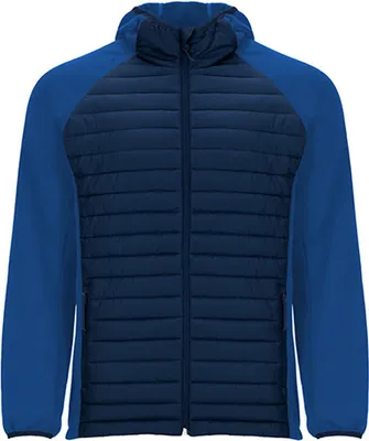 Produktbild von Roly CQ1120 | Minsk Jacket - Warme Sweatjacke - Farbe: Navy Blue 55/Royal Blue 05 - Größe: S