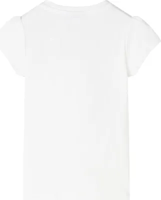 Image de vidaXL T-shirt pour enfants Ecru 140