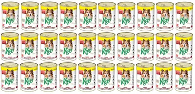 Obrázok produktu pre VIGO 415g hovädzie 45% krmivo pre psov 30ks