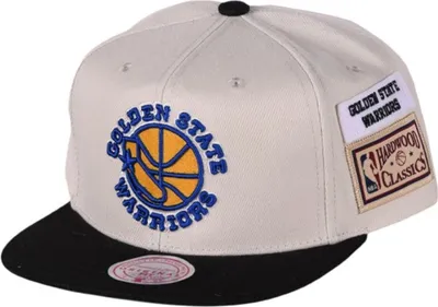 Zdjęcie produktu dla Czapka Mitchell and Ness Golden State Warriors HHSS1209GSWYYPPPCREA